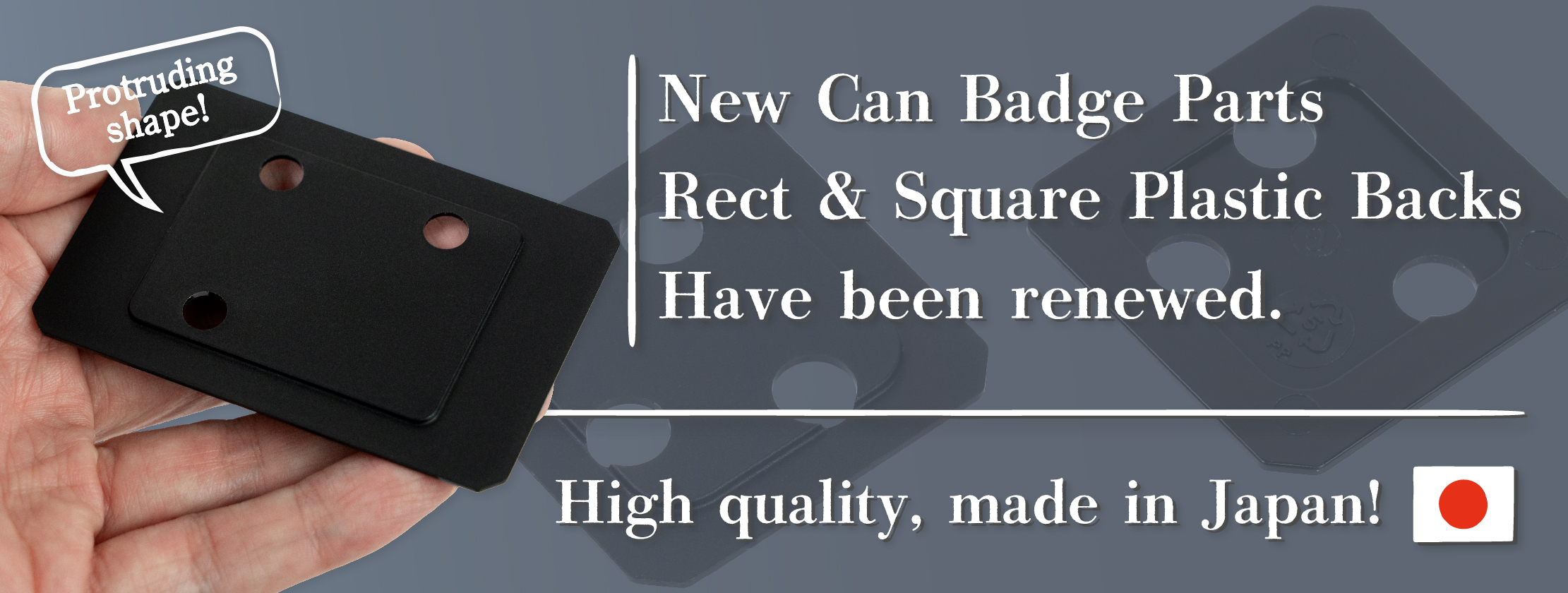 new rectangle&square backparts